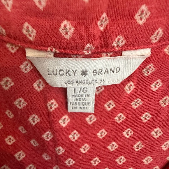 Lucky Brand Smocked Sleeveless Top *GOOD USED CONDITION* - Picture 6 of 6